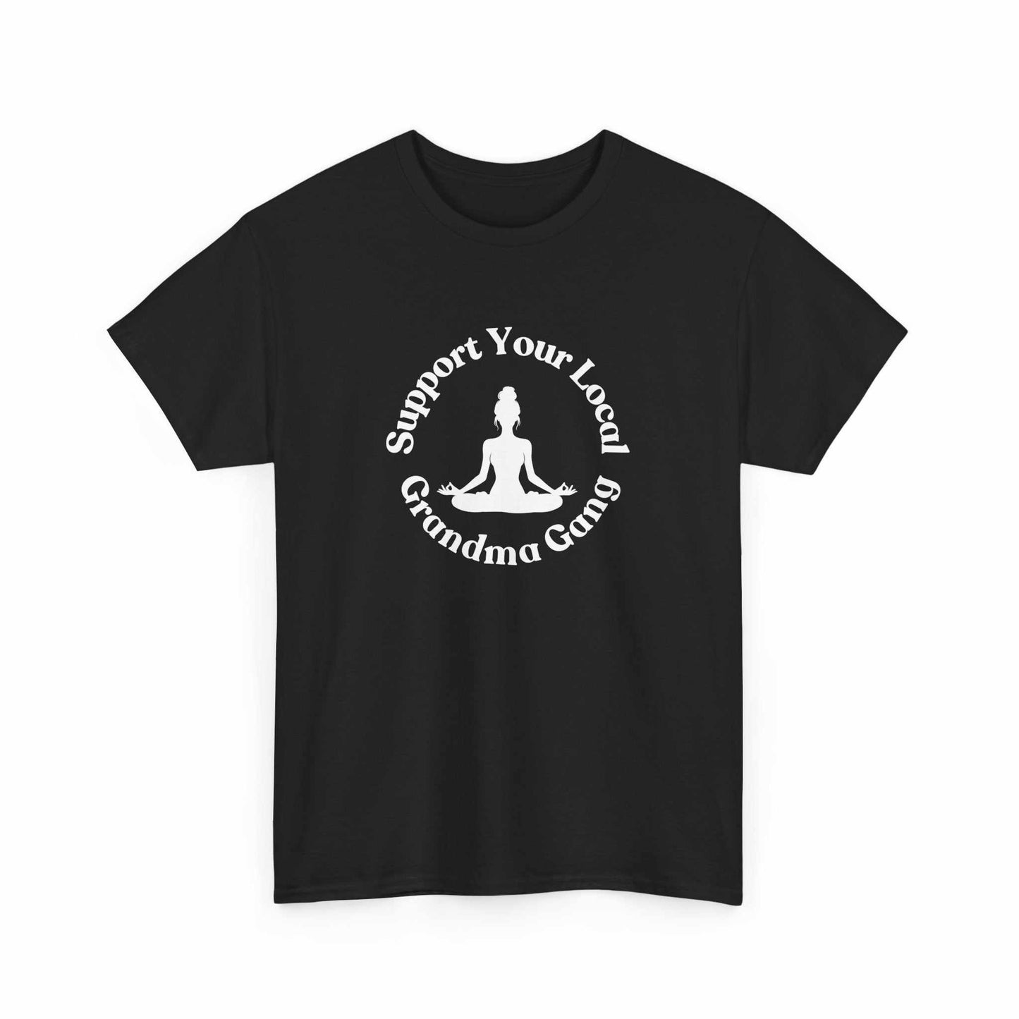 Support Your Local Grandma Gang (Design 4) Unisex Heavy Cotton Tee