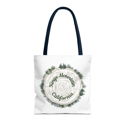 Kings Mountain Tree Cross Section Tote Bag (AOP)