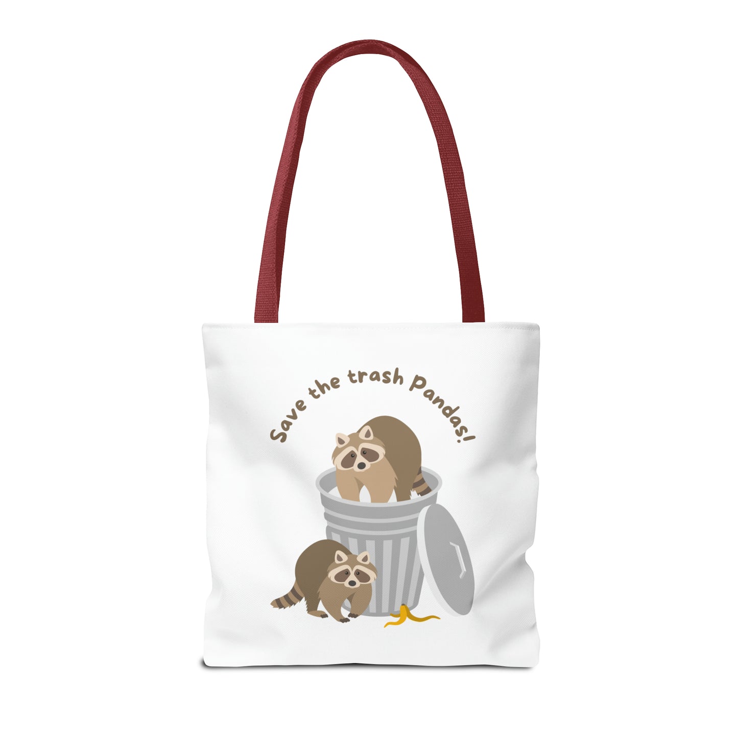 Save The Trash Pandas Tote Bag (AOP)