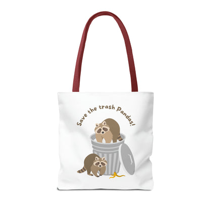 Save The Trash Pandas Tote Bag (AOP)