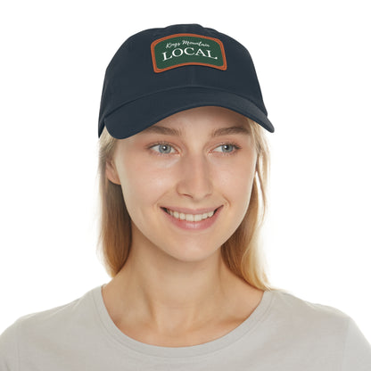 Locals Hat with Leather Patch (Rectangle)