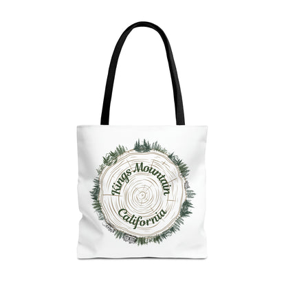 Kings Mountain Tree Cross Section Tote Bag (AOP)