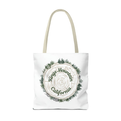 Kings Mountain Tree Cross Section Tote Bag (AOP)