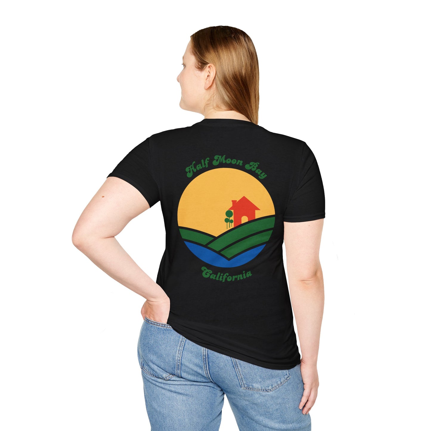 Half Moon Bay Farm Unisex Softstyle T-Shirt