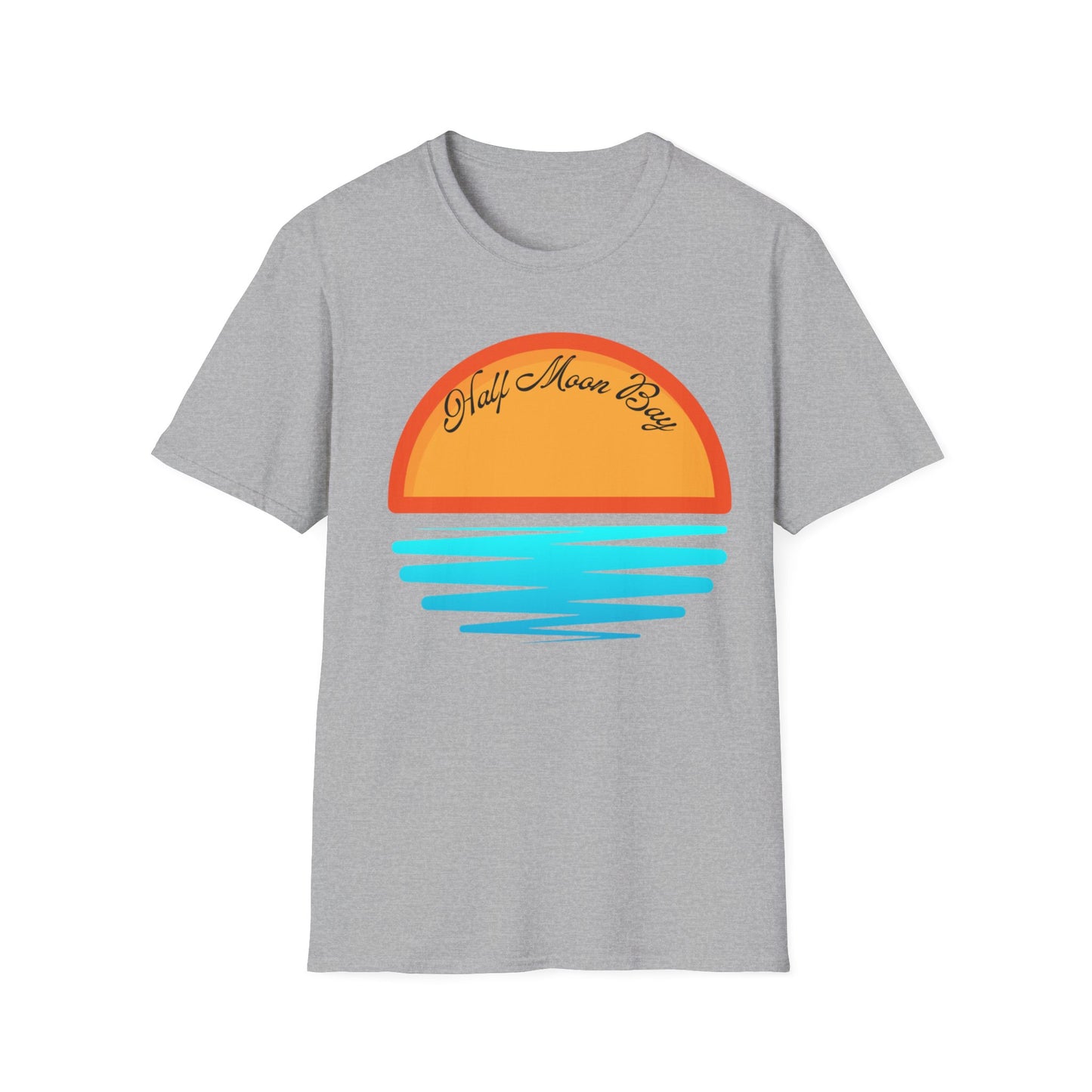 Half Moon Bay Unisex Softstyle T-Shirt