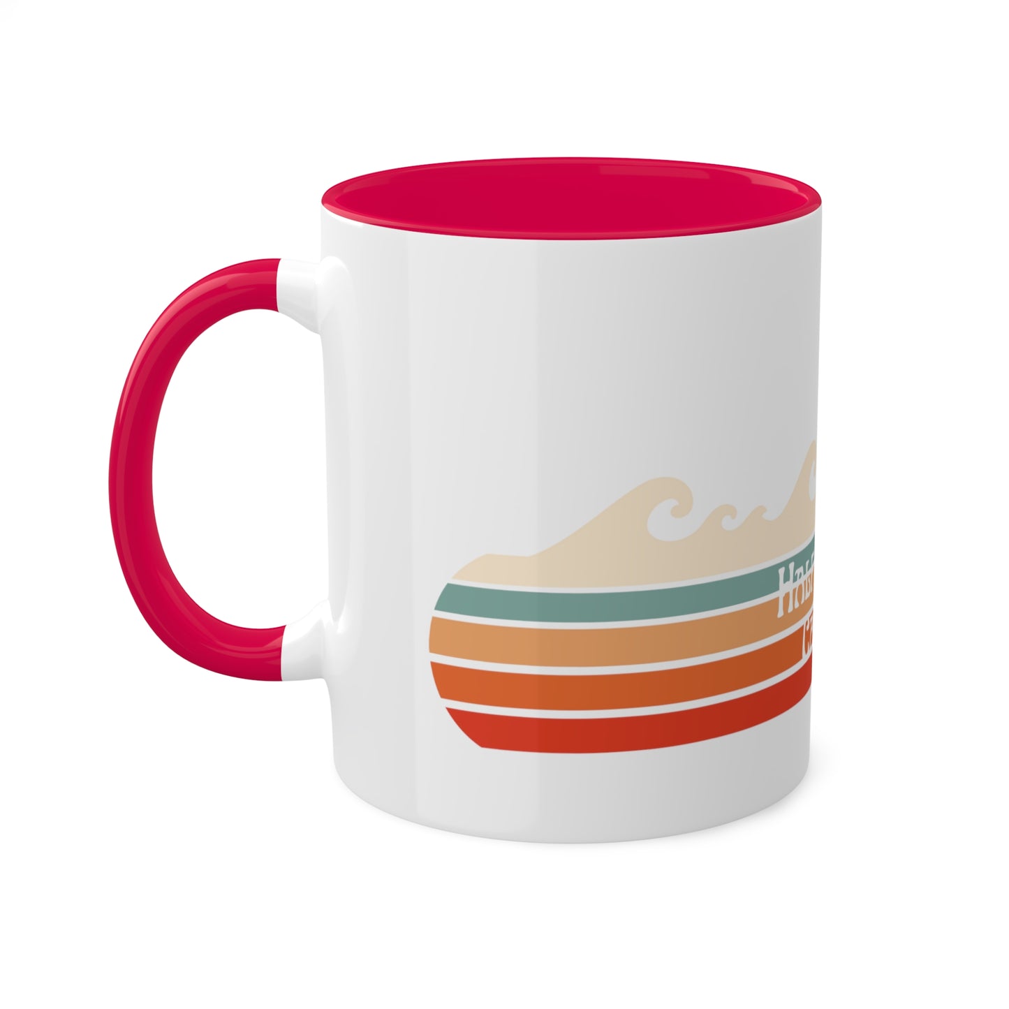 Half Moon Bay Retro Mugs, 11oz