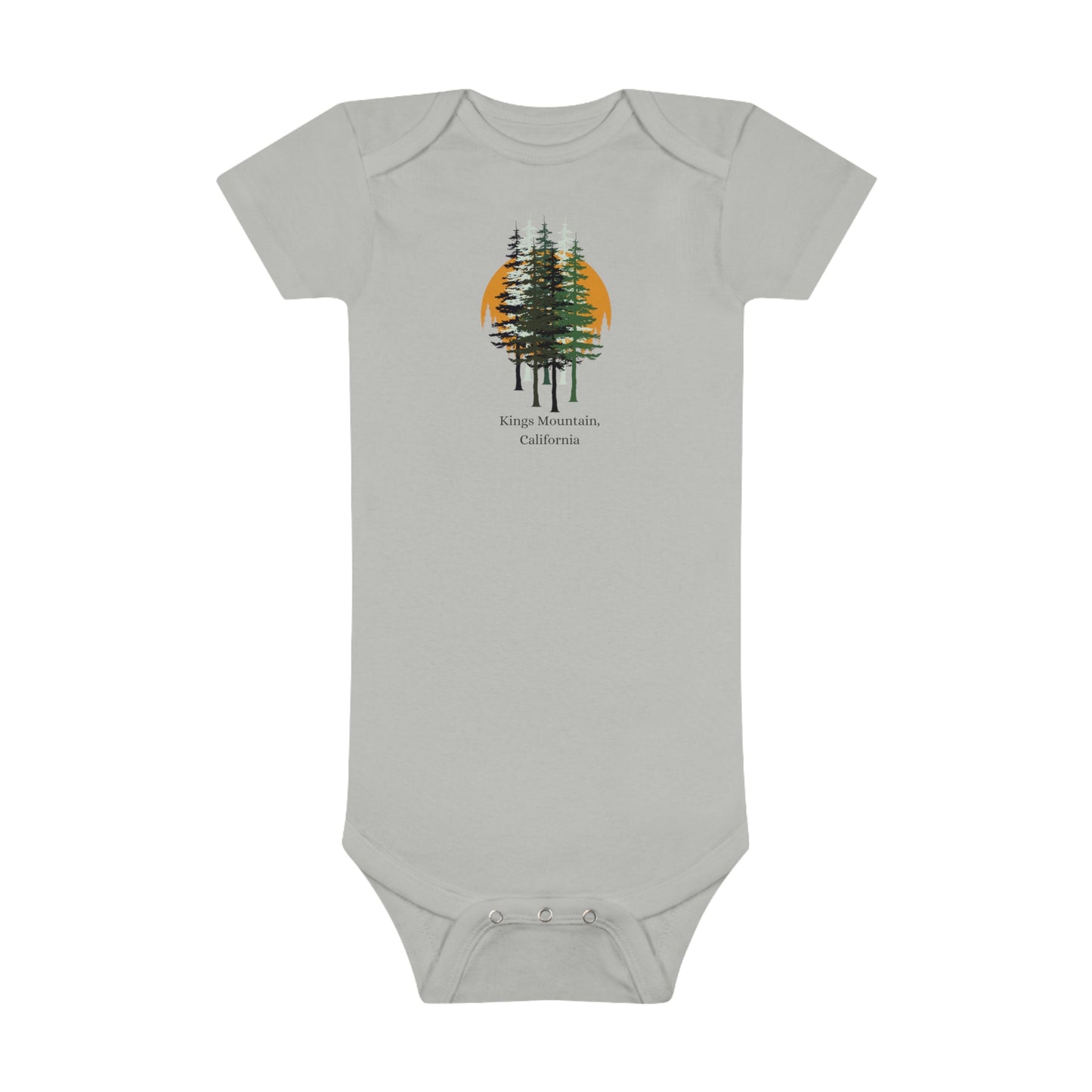 Kings Mountain Baby Short Sleeve Onesie®