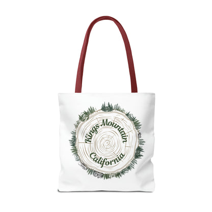 Kings Mountain Tree Cross Section Tote Bag (AOP)