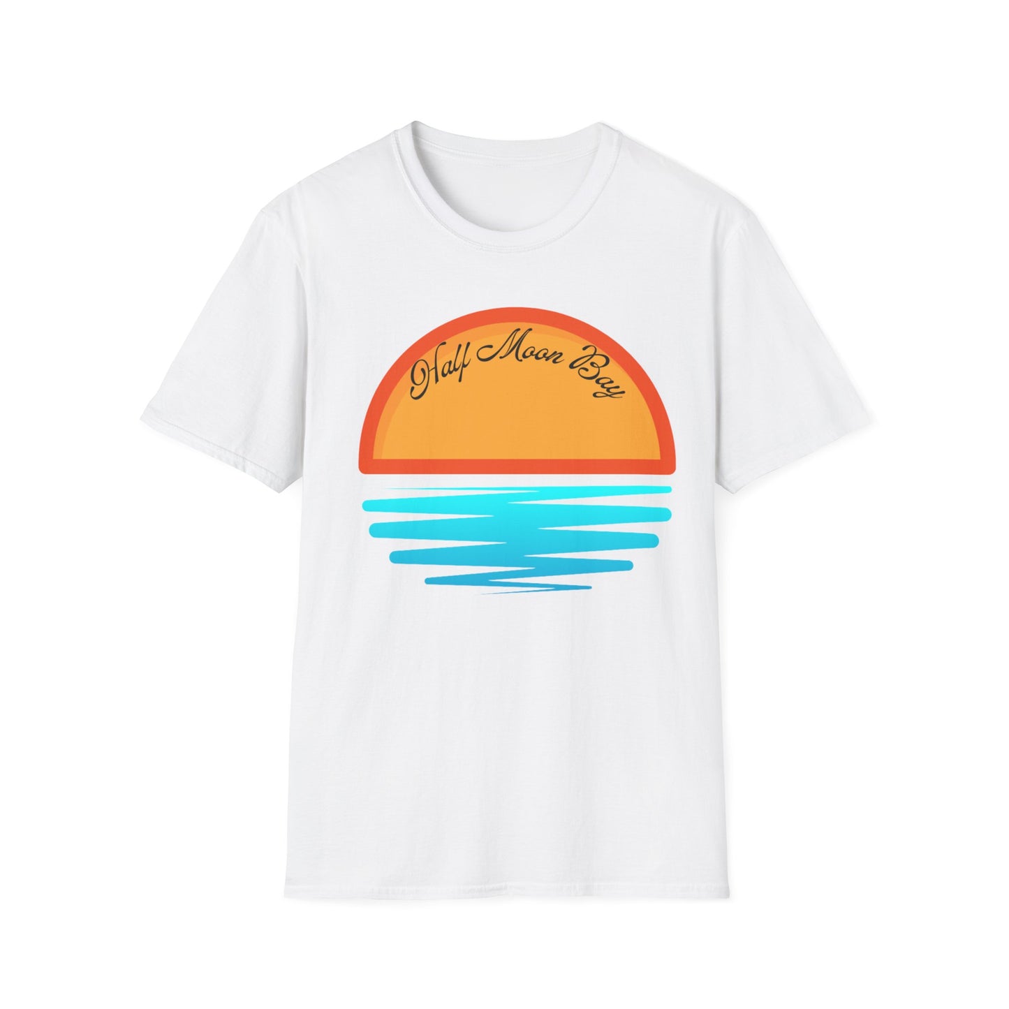 Half Moon Bay Unisex Softstyle T-Shirt