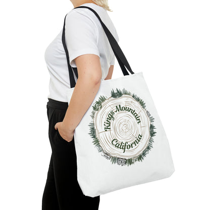 Kings Mountain Tree Cross Section Tote Bag (AOP)