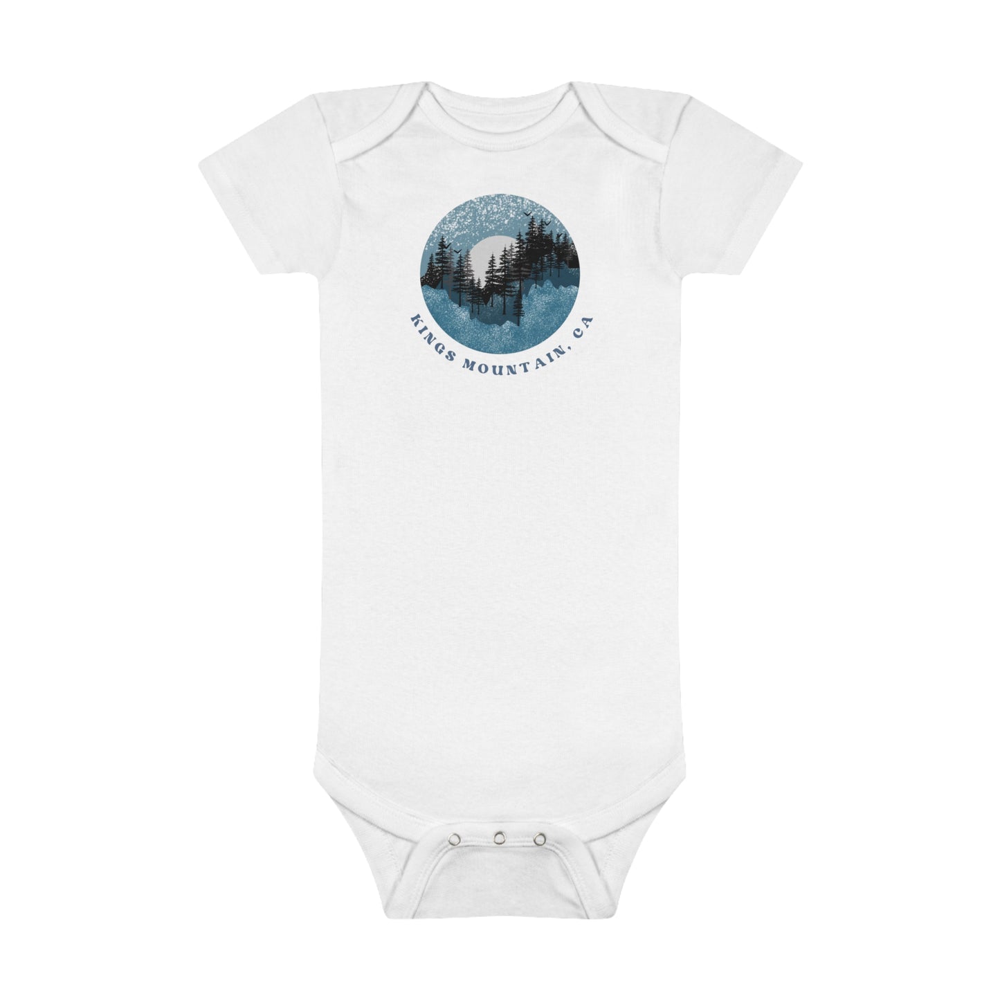 Kings Mountain Baby Short Sleeve Onesie®