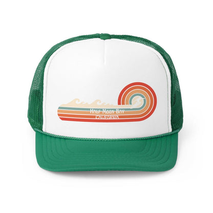 Retro Design Half Moon Bay Trucker Caps