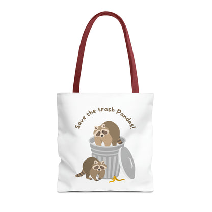 Save The Trash Pandas Tote Bag (AOP)