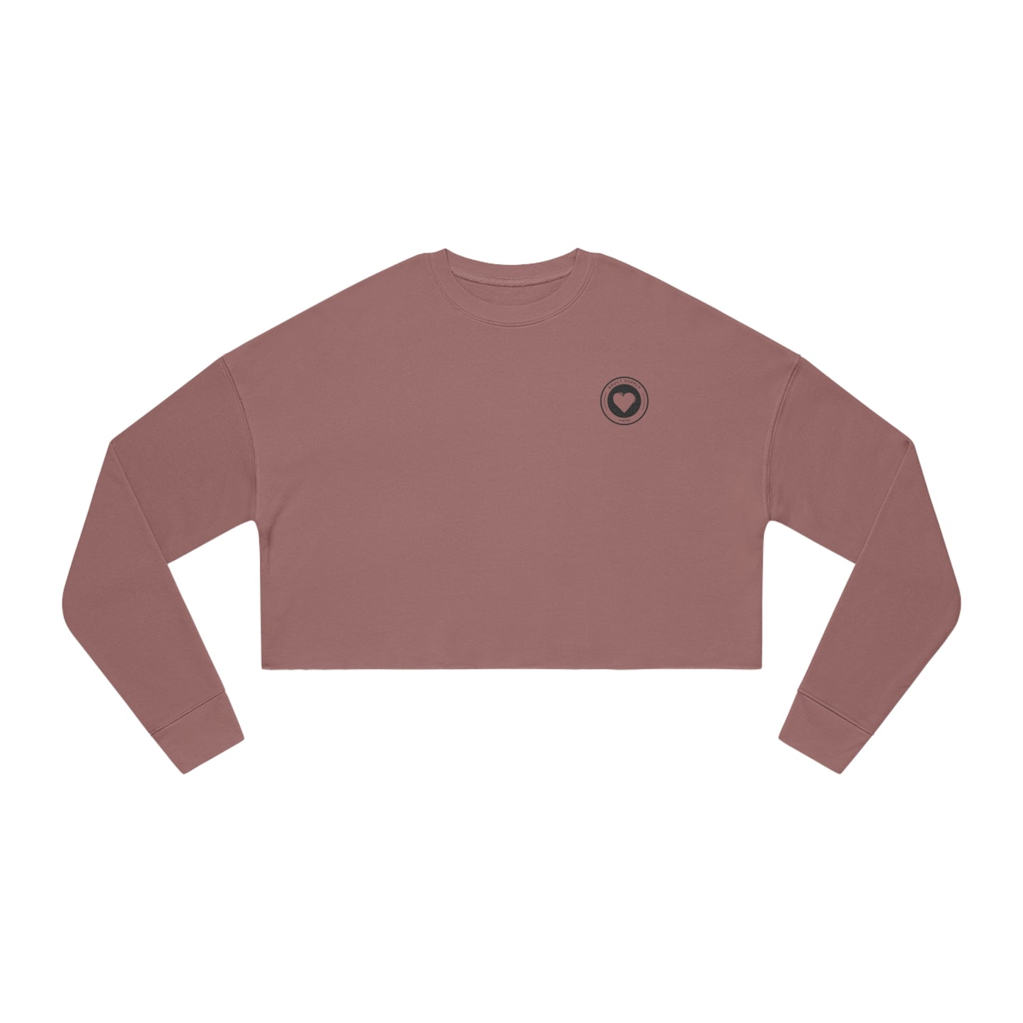 Soult Supply Mauve Women's Cropped Sweatshirt