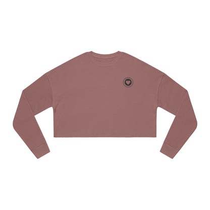 Soult Supply Mauve Women's Cropped Sweatshirt