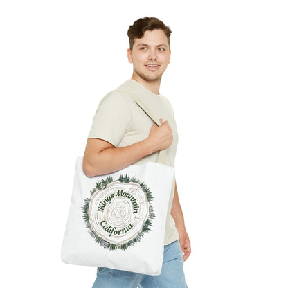 Kings Mountain Tree Cross Section Tote Bag (AOP)