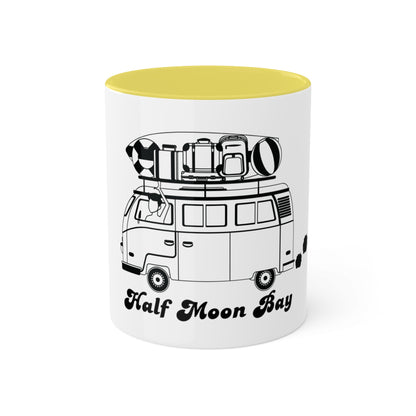 Half Moon Bay Bus Mug, 11oz