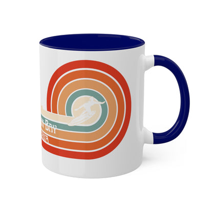 Half Moon Bay Retro Mugs, 11oz