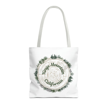 Kings Mountain Tree Cross Section Tote Bag (AOP)