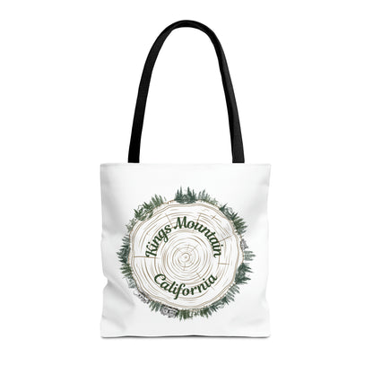 Kings Mountain Tree Cross Section Tote Bag (AOP)