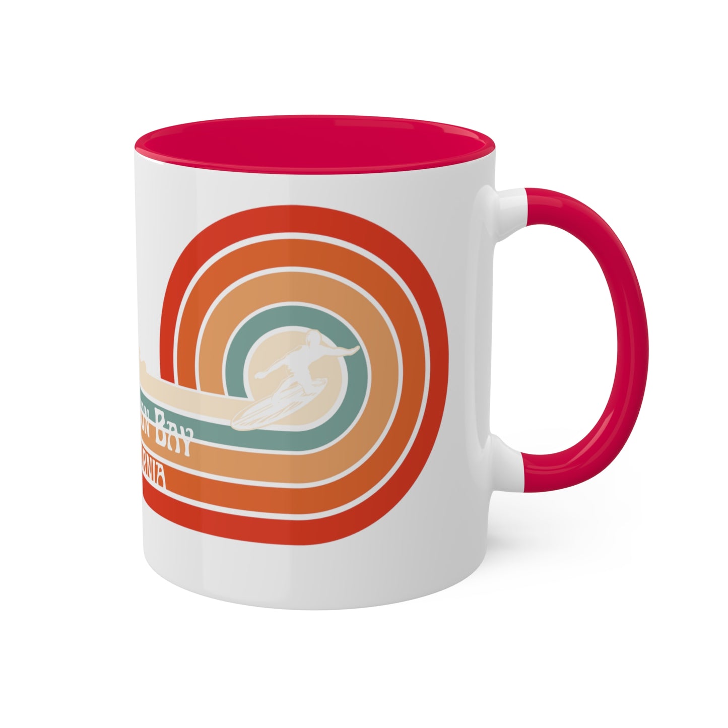 Half Moon Bay Retro Mugs, 11oz