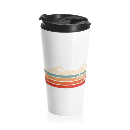 Retro Design Half Moon Bay Stainless Steel Travel Mug