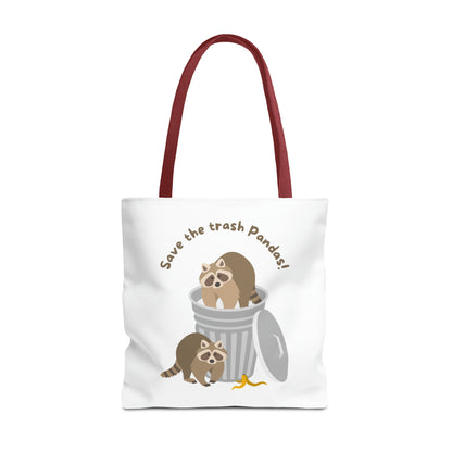 Save The Trash Pandas Tote Bag (AOP)