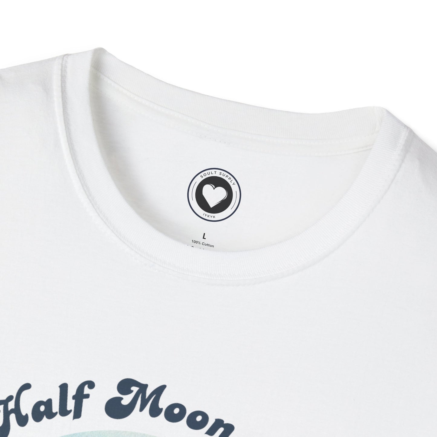 Half Moon Bay Ocean Unisex Softstyle T-Shirt