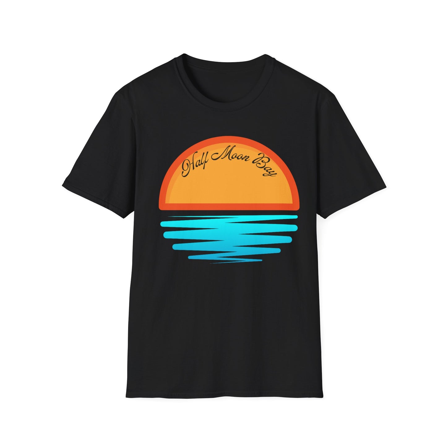 Half Moon Bay Unisex Softstyle T-Shirt