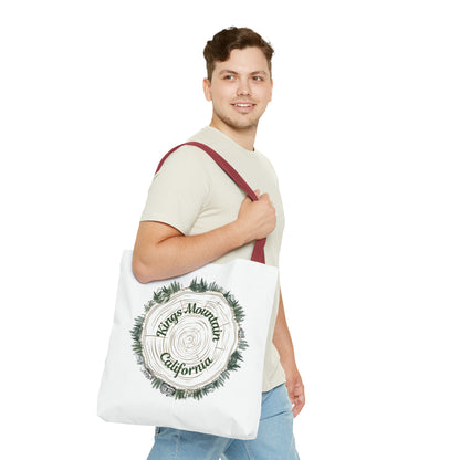 Kings Mountain Tree Cross Section Tote Bag (AOP)