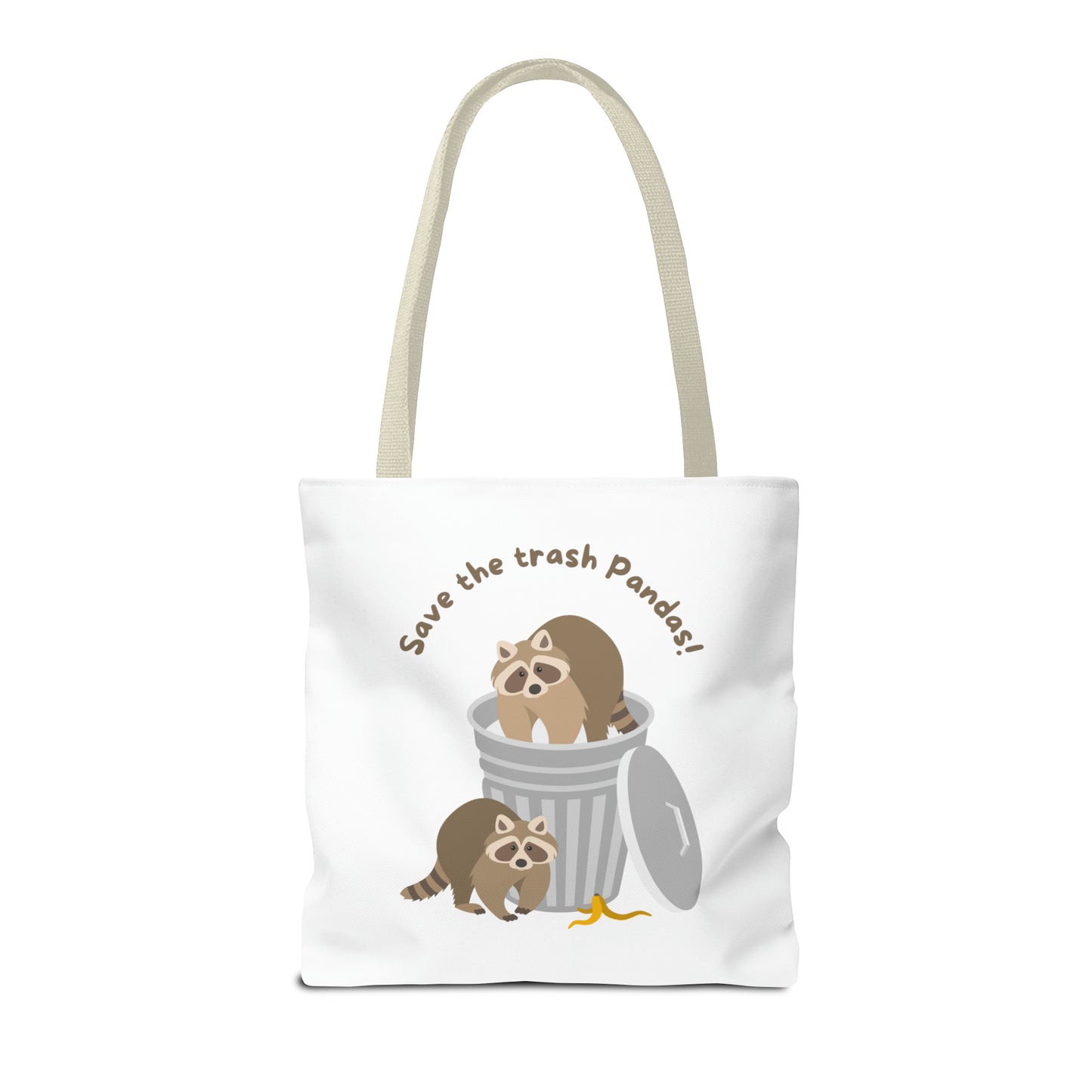 Save The Trash Pandas Tote Bag (AOP)