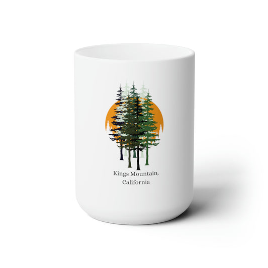 Kings Mountain Ceramic Mug 15oz