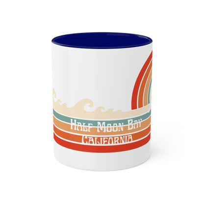 Half Moon Bay Retro Mugs, 11oz