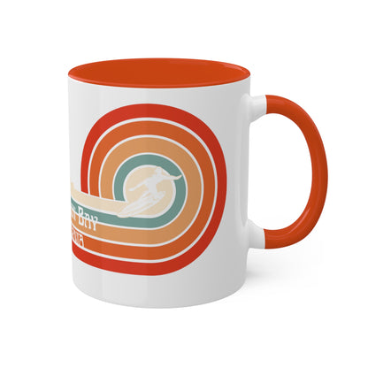 Half Moon Bay Retro Mugs, 11oz