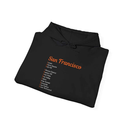 San Francisco Neighborhoods Unisex Heavy Blend™ Hooded Sweatshirt