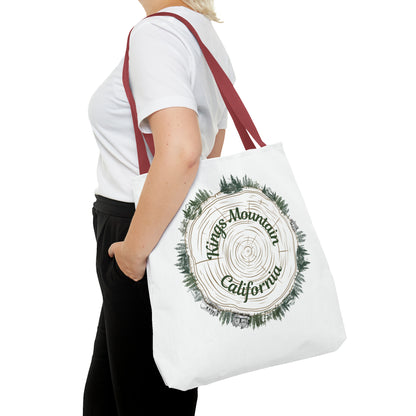 Kings Mountain Tree Cross Section Tote Bag (AOP)