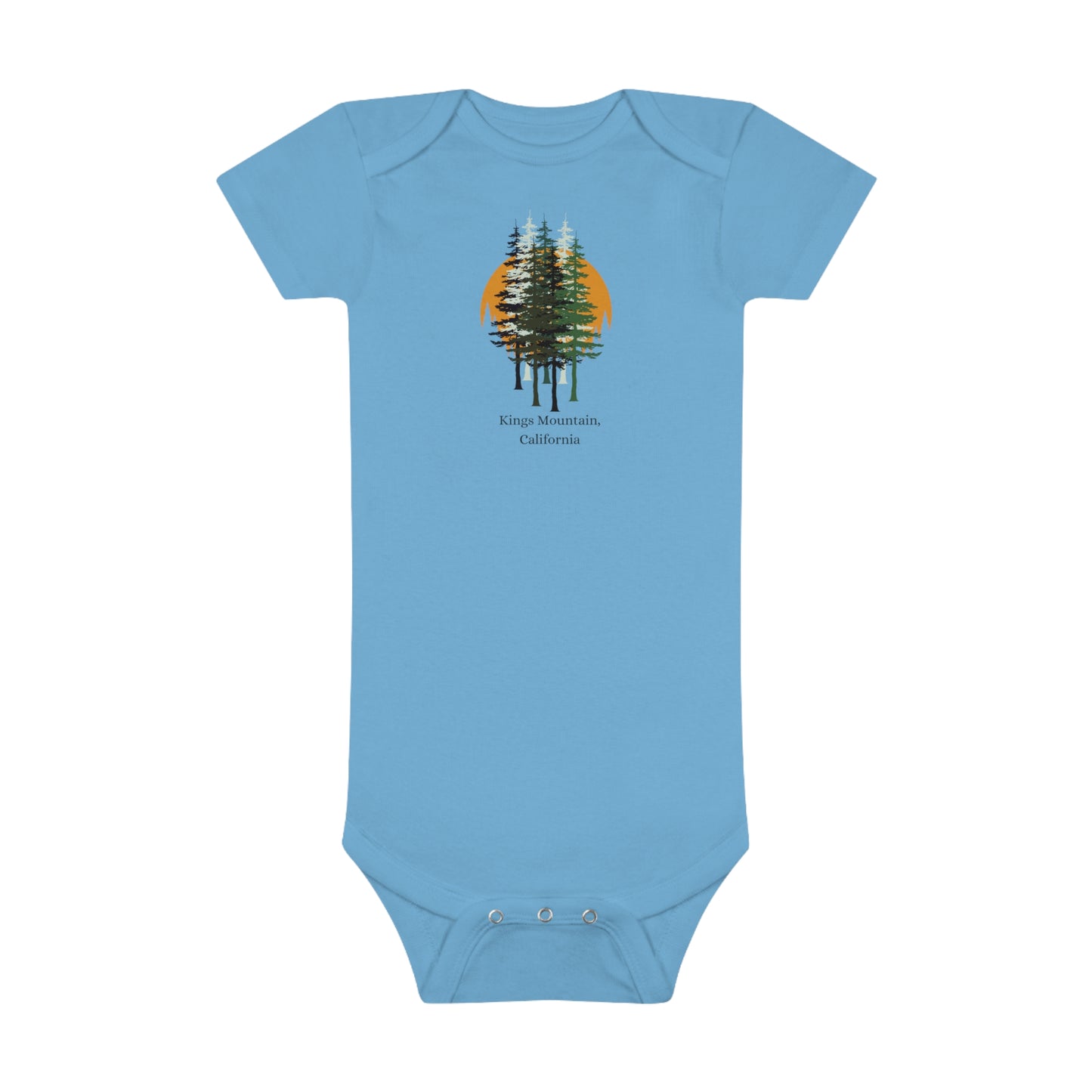 Kings Mountain Baby Short Sleeve Onesie®