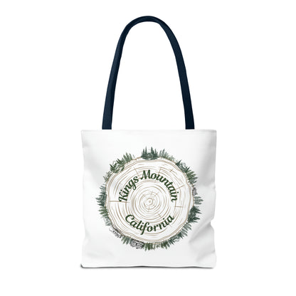 Kings Mountain Tree Cross Section Tote Bag (AOP)