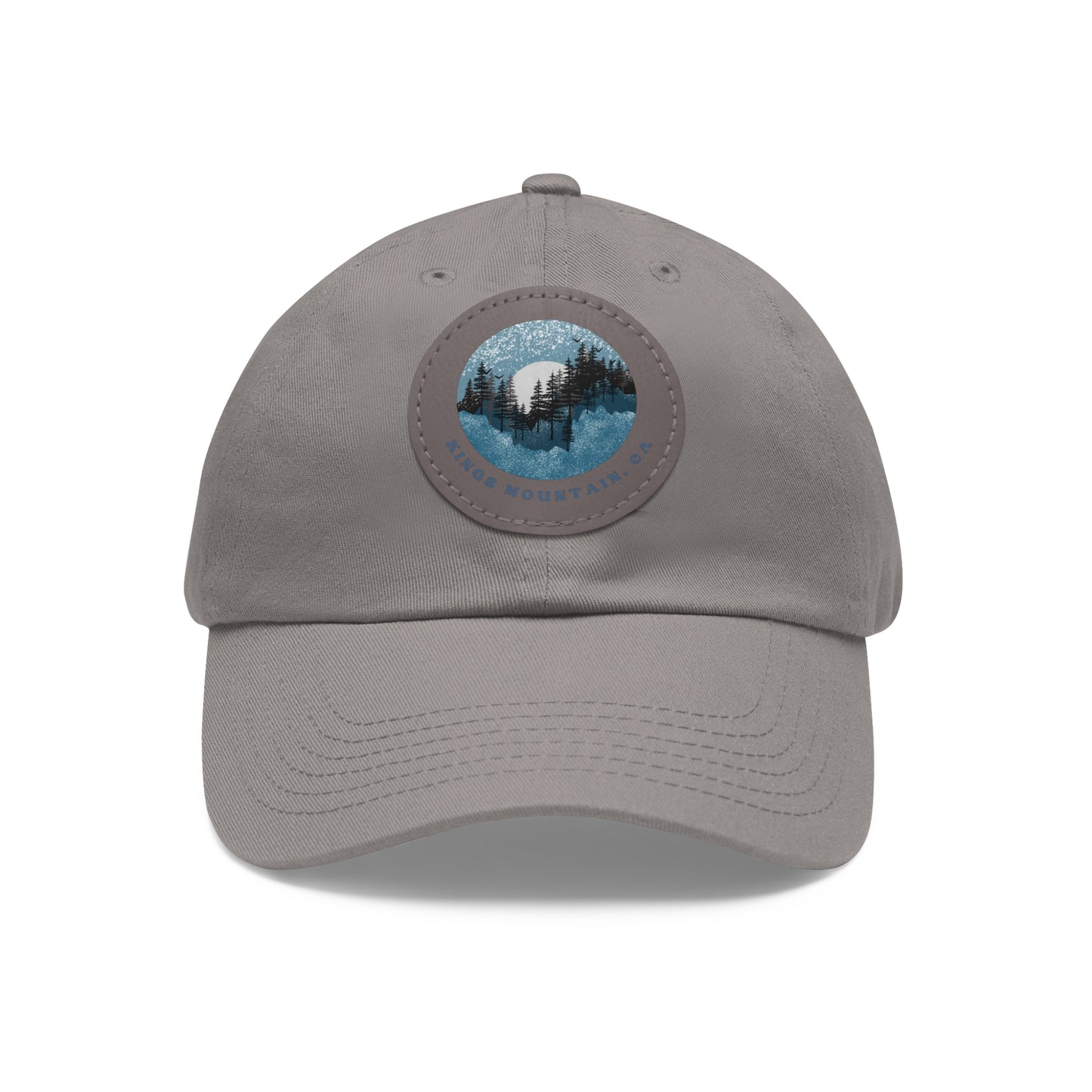 Kings Mountain Hat with Leather Patch (Round)