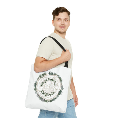 Kings Mountain Tree Cross Section Tote Bag (AOP)