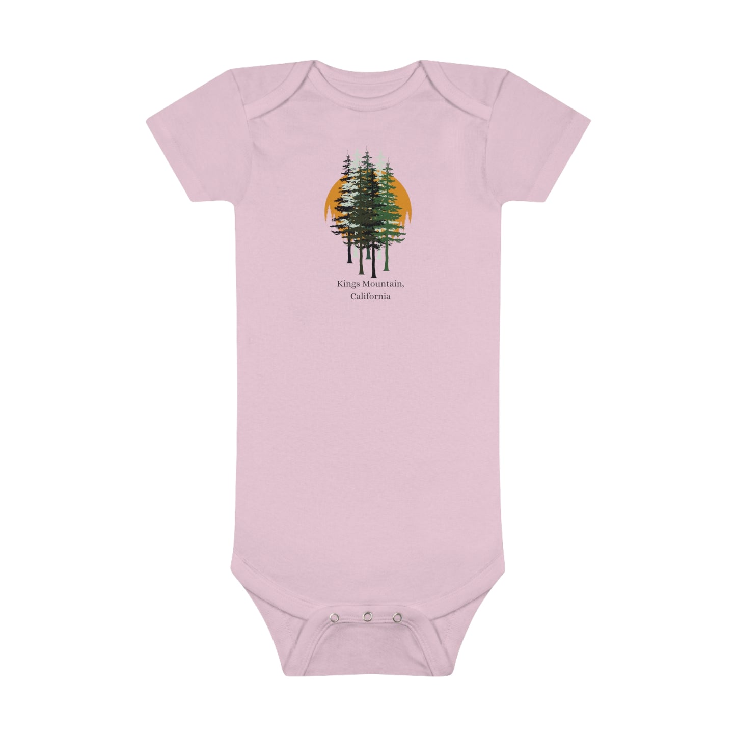 Kings Mountain Baby Short Sleeve Onesie®