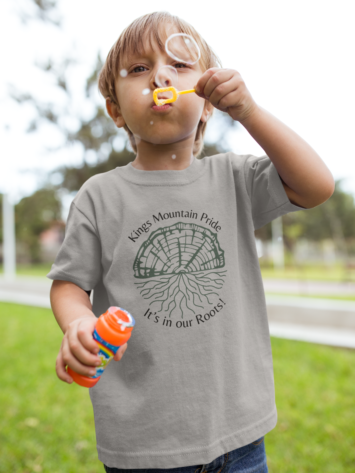 Kings Mountain Pride Kids Fine Jersey Tee